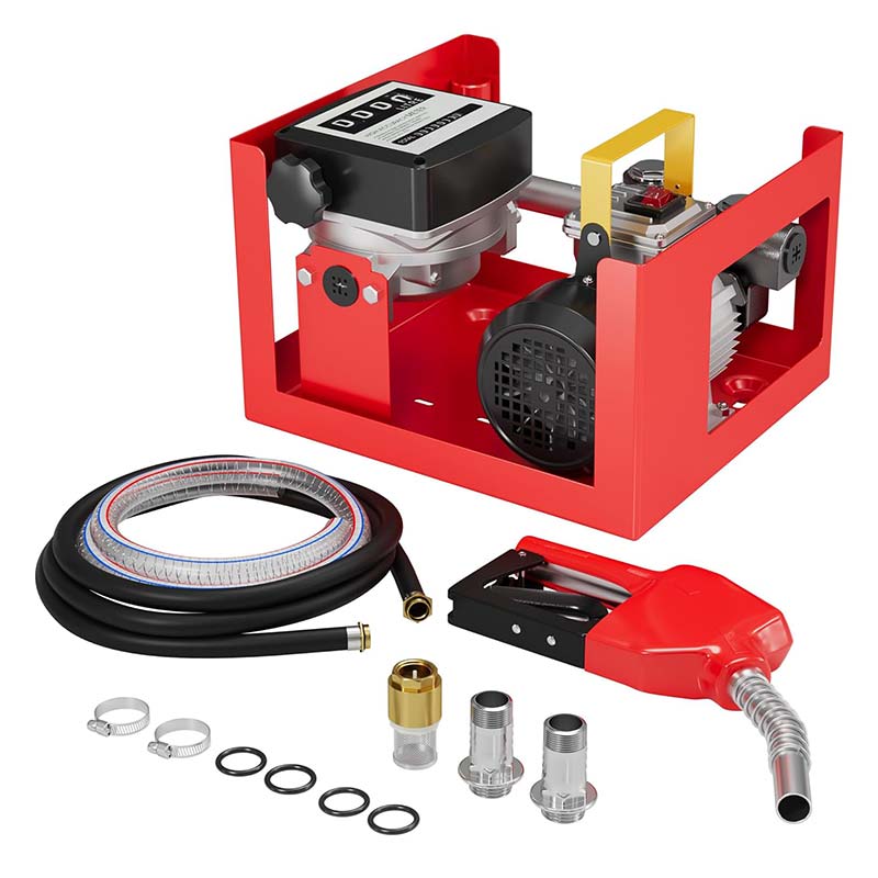 Електрични дизел пумпи за пренос на гориво со бројач и автоматска млазница