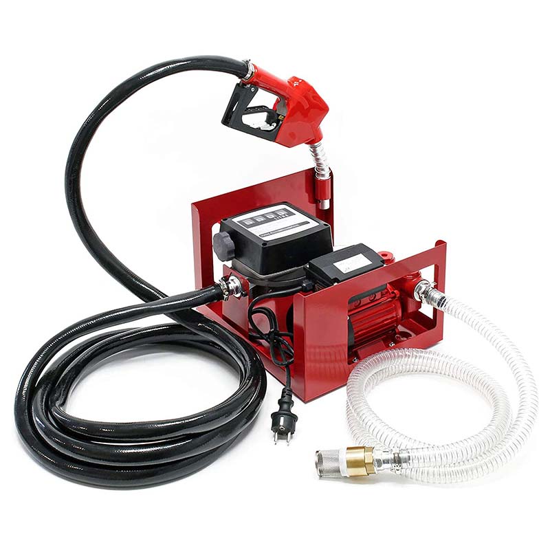 Пумпа за префрлање на дизел со електрична нафта со 4 цифрен мерач на проток