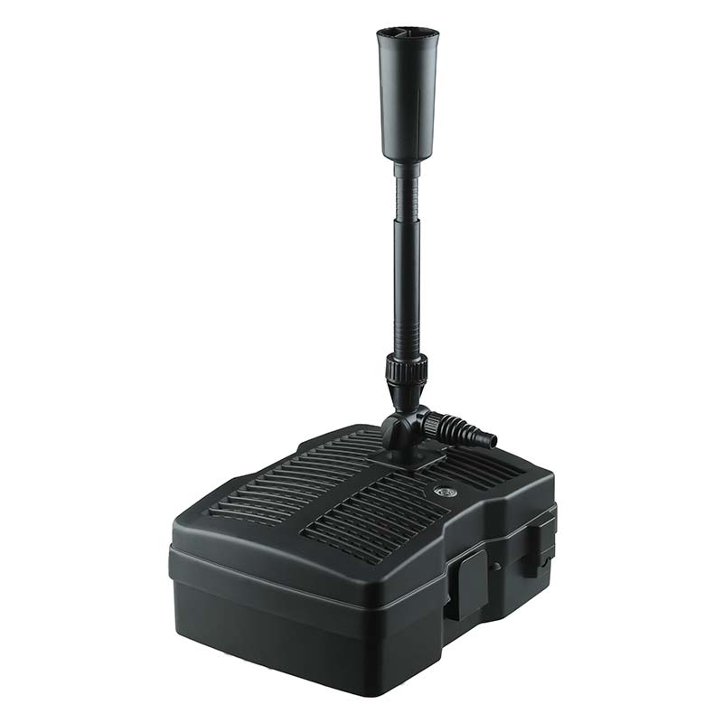 Пумпа за фонтана водопад со рибни езерце со различни млазници